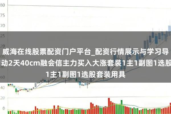 威海在线股票配资门户平台_配资行情展示与学习导航 强势启动2天40cm融会信主力买入大涨套装1主1副图1选股套装用具